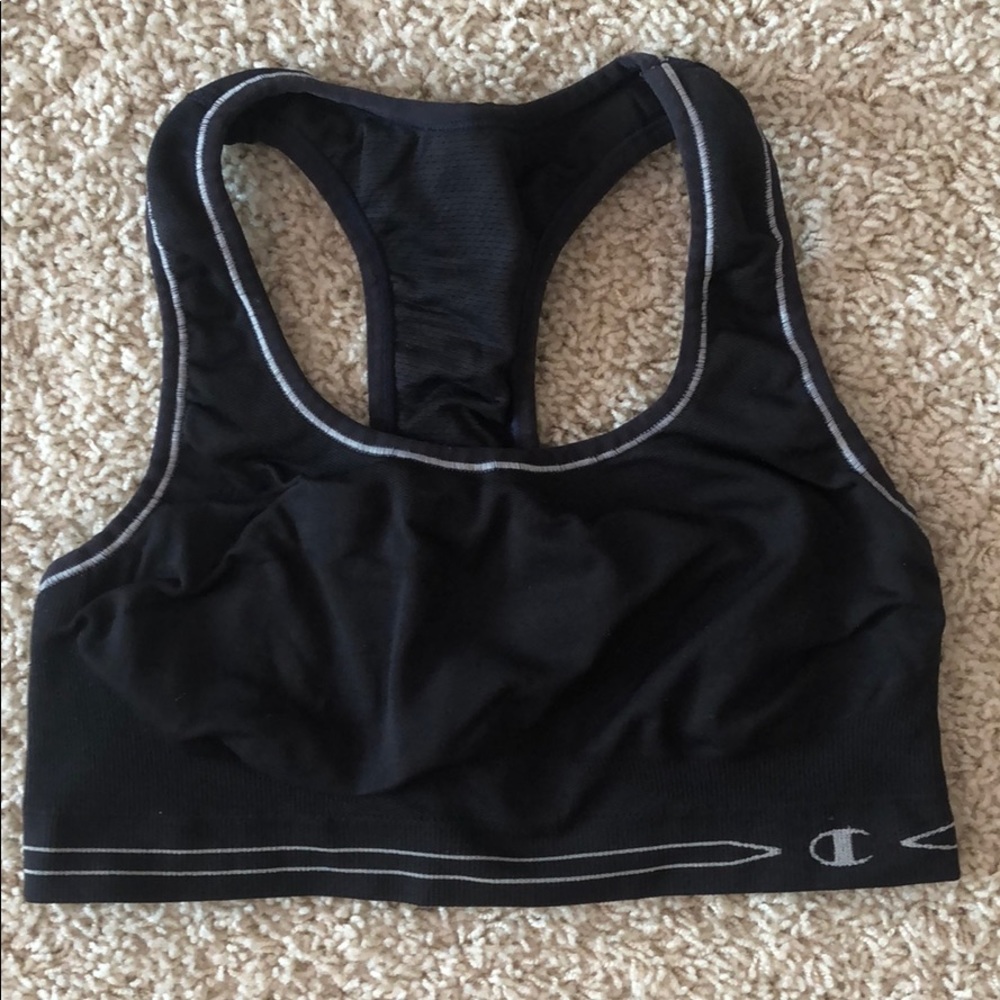 Black Champion Sports Bra